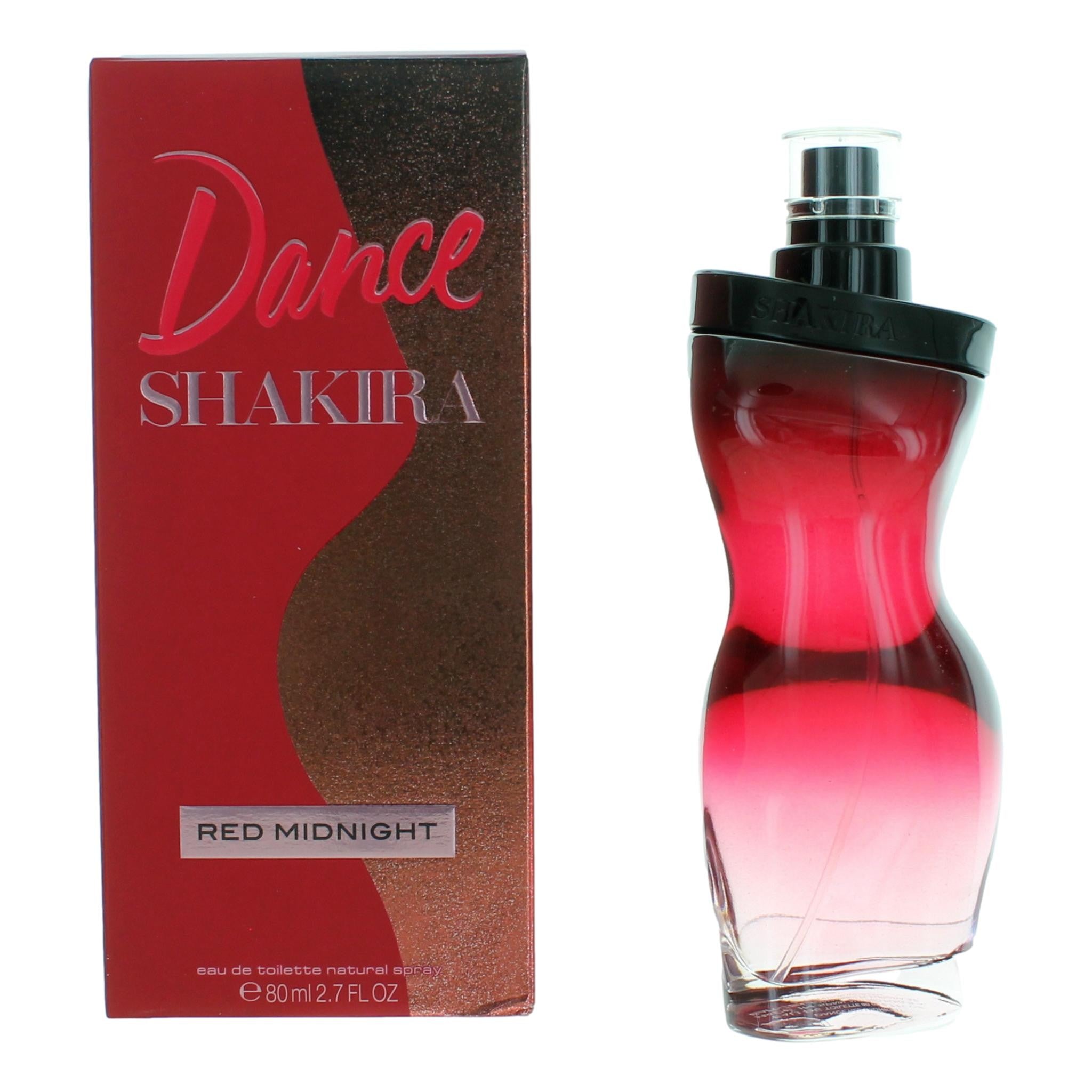 Bottle of Dance Midnight Red by Shakira, 2.7 oz Eau De Tolette Spray for Women